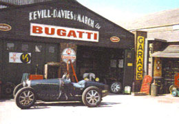 Goodwood Bugatti garage 8