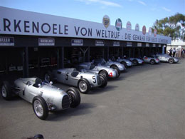 German GP cars Goodwood rivival 2012